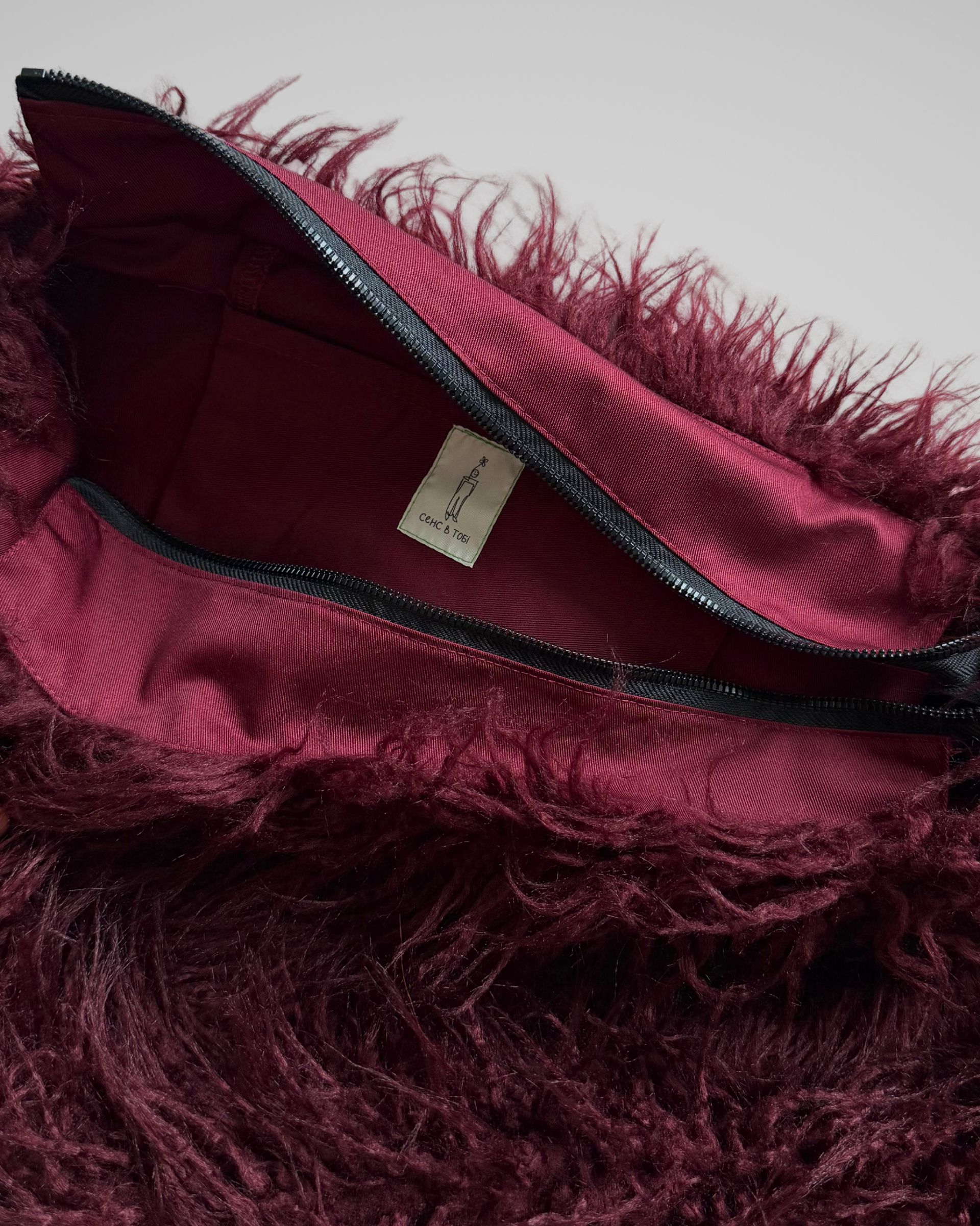 Сумка зі штучного хутра  Mars Alpaca bag