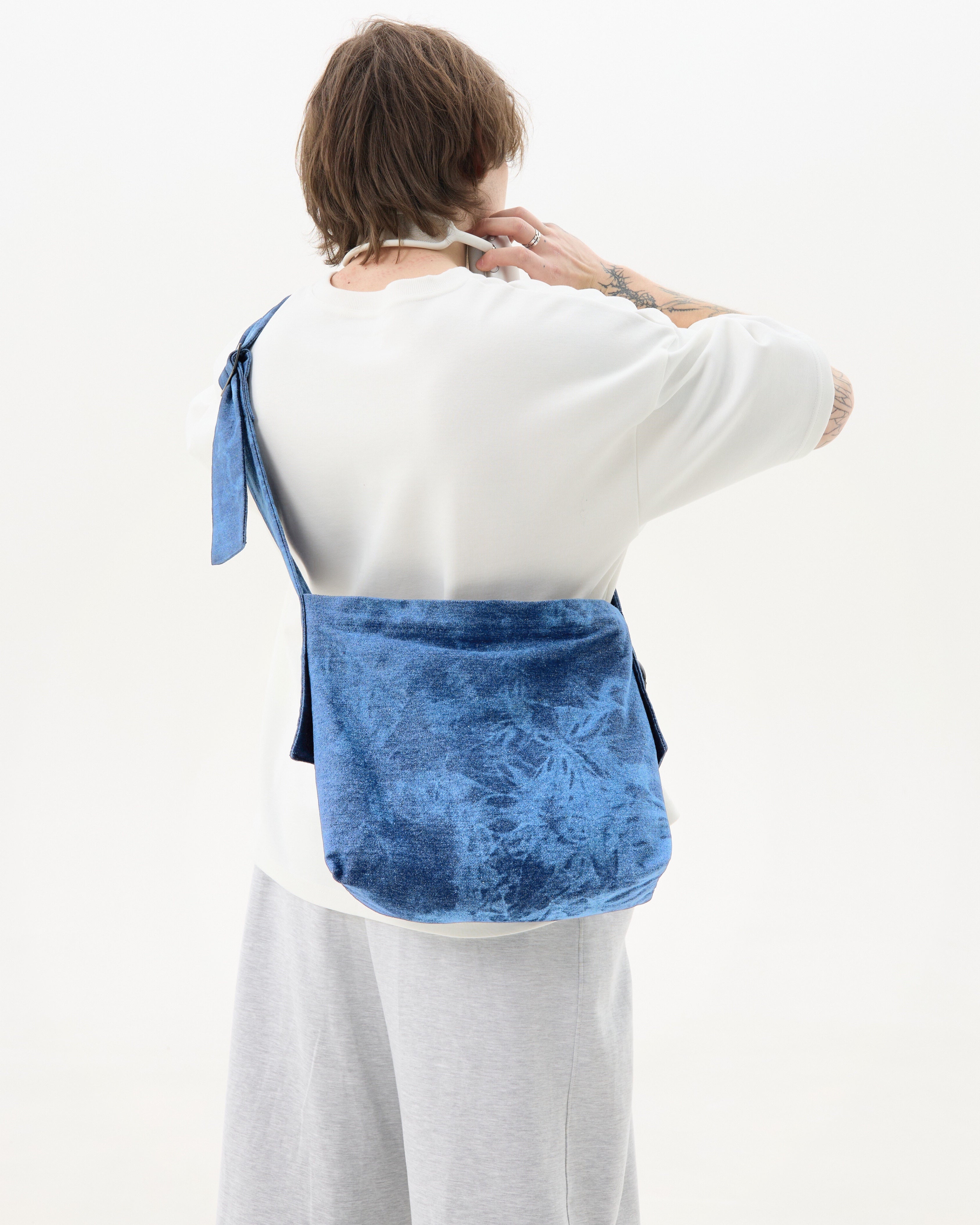 Шопер із вивареної джинси Vintage bag