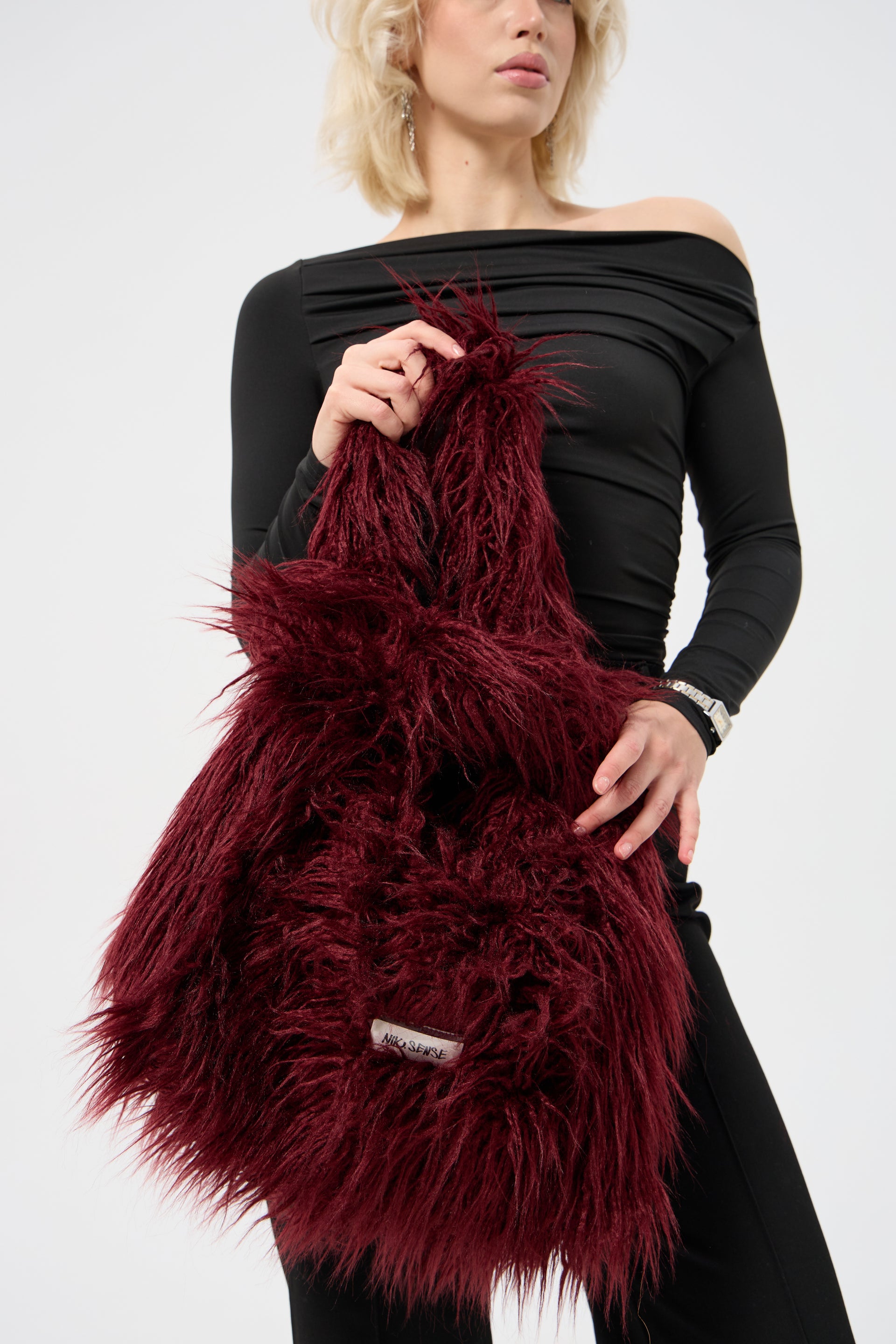 Сумка зі штучного хутра ALPACA CHIC BAG 🦙