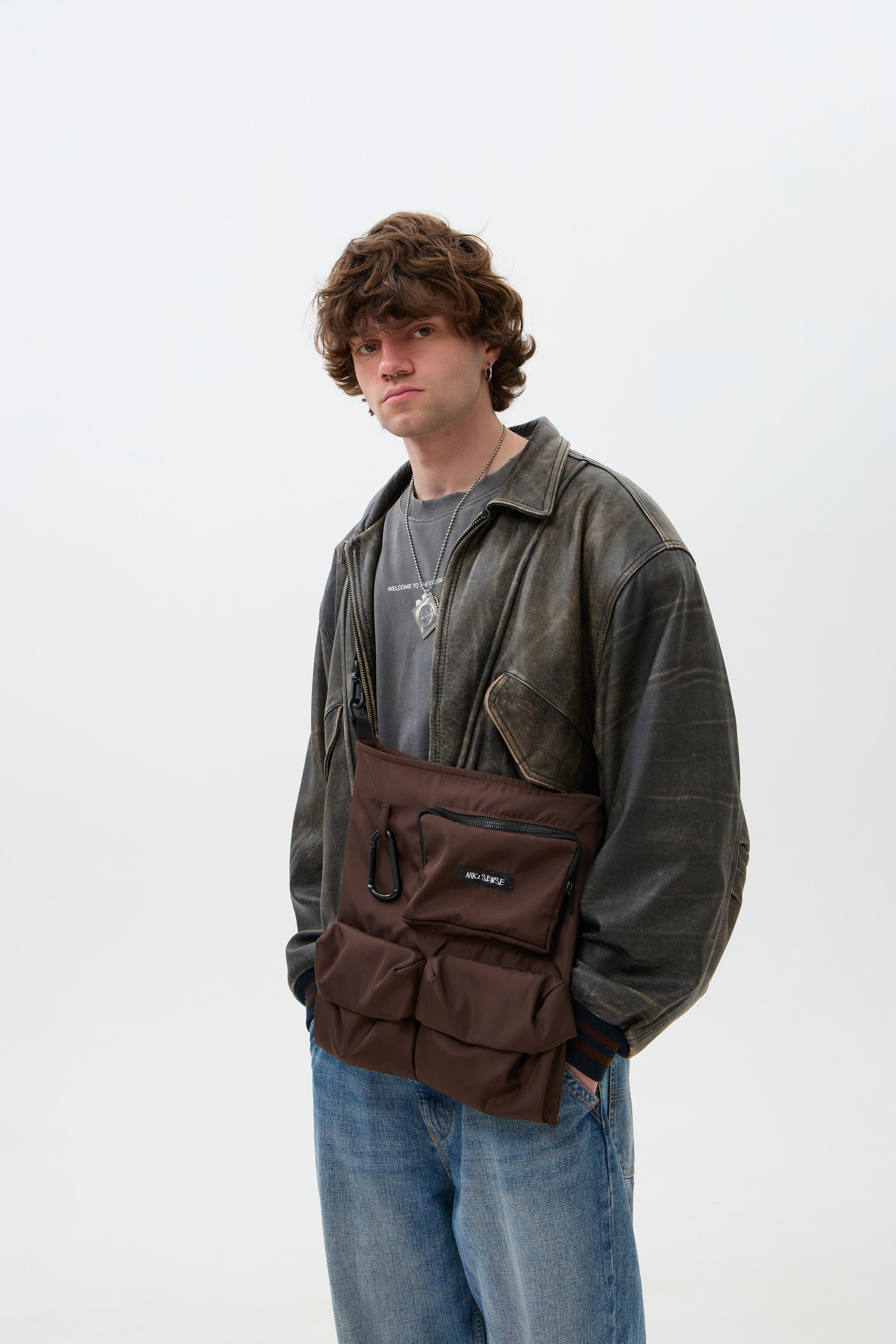 Шопер з плащівки Daily bag