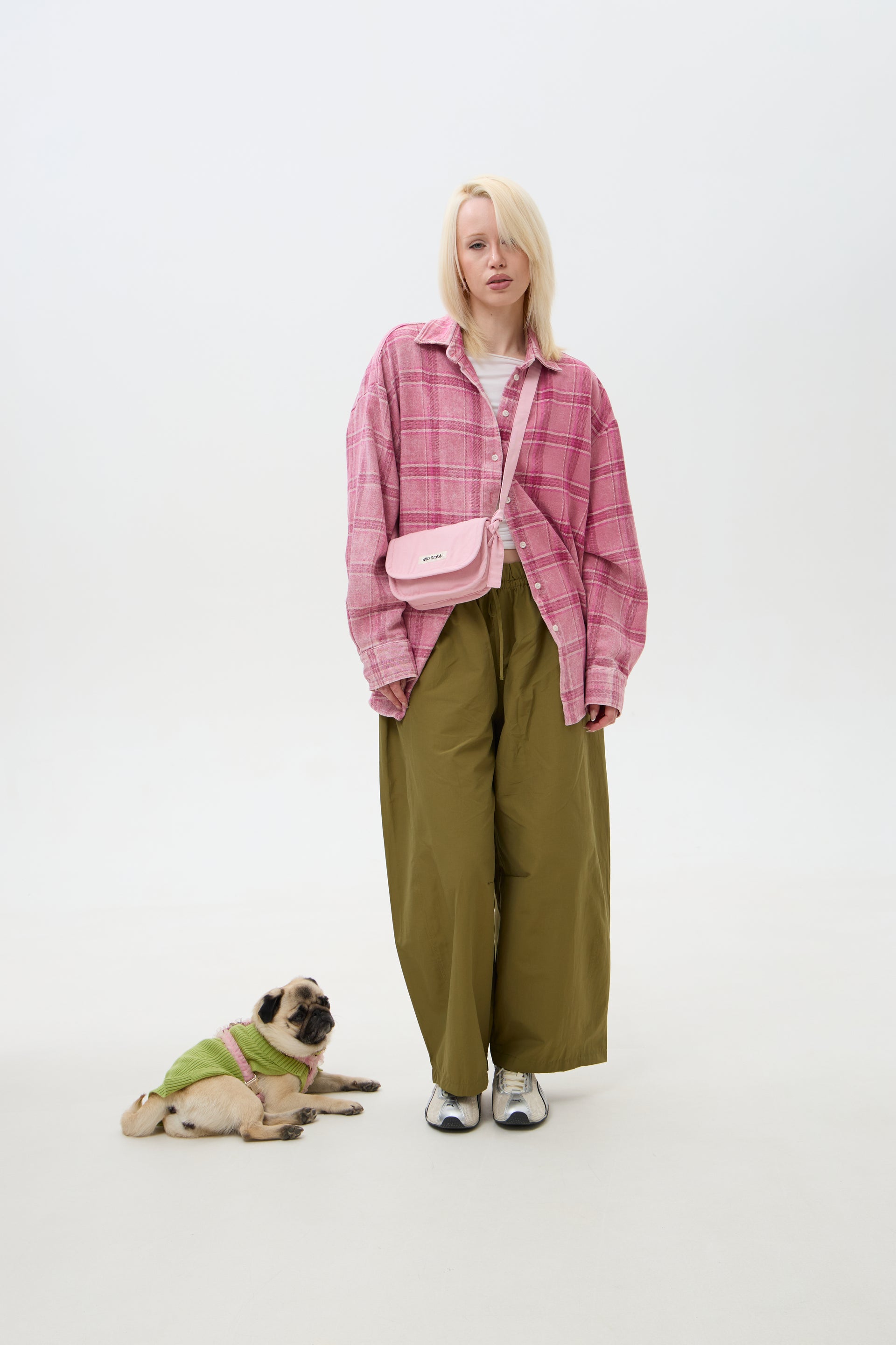 Slice bag cross-body bag