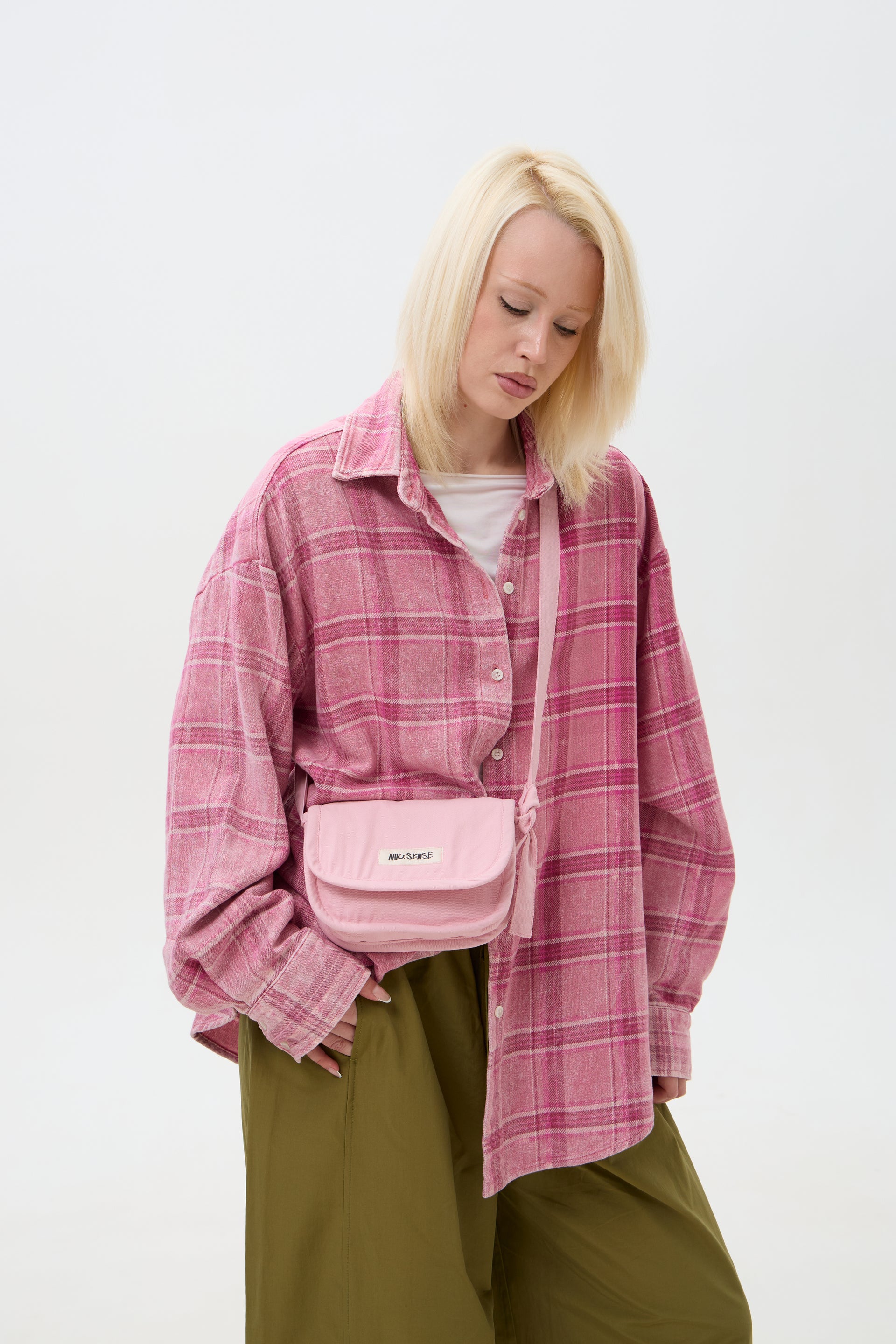 Slice bag cross-body bag