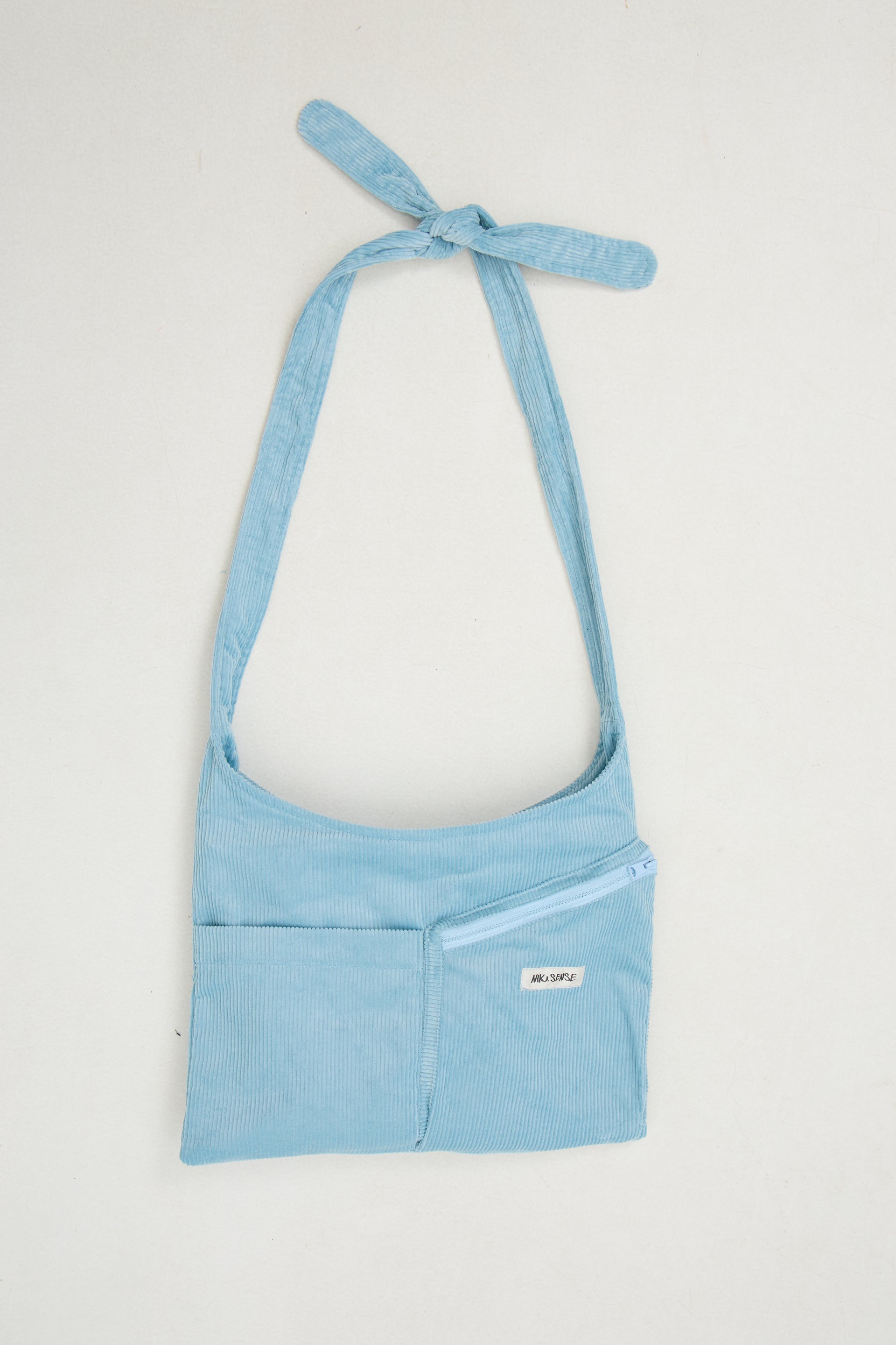 Шопер Shell bag блакитний