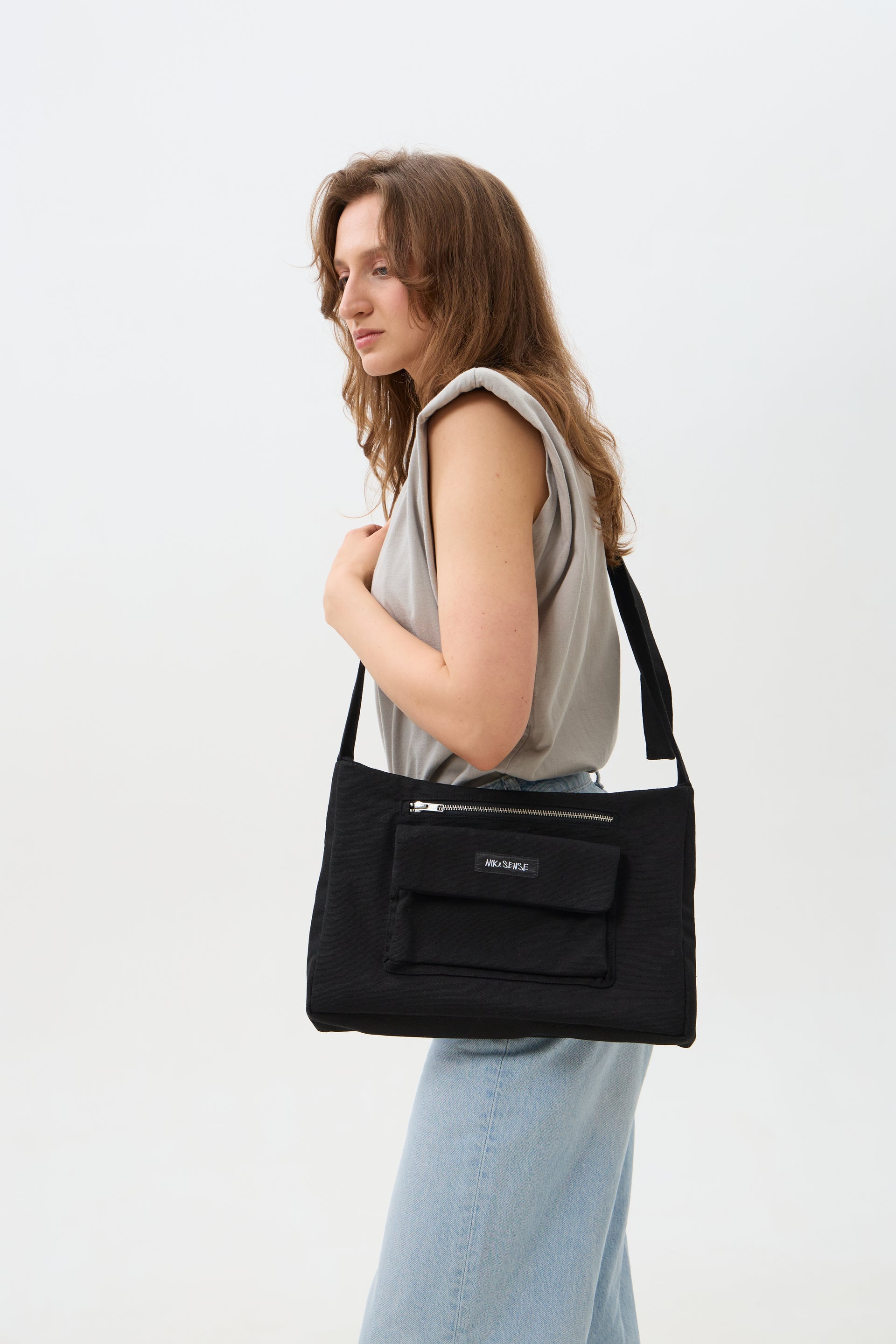 Шопер File bag чорний